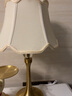 宅品（home taste）欧式台灯卧室床头灯温馨奢华后现代轻奢台灯水晶客厅美式触摸台灯 【宫廷罩】 按钮+单一亮度 暖光 5W 实拍图