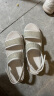 Skechers斯凯奇凉鞋夏季女款透气百搭闪钻休闲鞋魔术贴罗马沙滩鞋1110998 晒单实拍图
