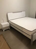 上林春天 床 实木床北欧现代简约小户型双人床主卧组合卧室家具 床+天然乳胶床垫（原木色） 1800*2000 静音加厚排骨架 实拍图