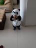 冬天婴儿连体衣熊猫儿童卡通动物造型睡衣服宝宝外出0-1岁秋冬装 黑色 YH832熊猫 (高73-80cm(12-17月)) 晒单实拍图