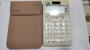 卡西欧 卡西欧J-120F计算器日常商务办公大学生时尚可爱送礼计算机 J-120F流云黄 实拍图