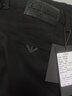 暧倪斐潮流香港时尚纯黑色牛仔裤男士潮牌个性休闲百搭修身小脚弹力裤子 黑色 秋冬长裤 32 腰围二尺五 实拍图