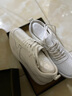 高哥内增高男鞋8cm百搭小白鞋男士隐形增高板鞋秋冬真皮运动休闲鞋子 空军一号白色 8cm 43 实拍图
