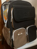 YOME书包小学生大容量3-6年级中高年级休闲旅行背包双肩包 卡其黑色 实拍图