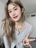 JALLOO淡水珍珠项链年轻款女士吊坠高级感轻奢生日520情人节礼物送女友 叠戴水滴吊坠淡水珍珠项链-证书 实拍图