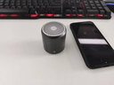 音为爱（EWA）蓝牙小音箱大音量小钢炮迷你户外无线超长待机便携式微信收款语音播报车载超重低音音响礼物送男友 银色 实拍图