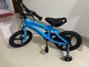 贝琦童（BEIQITONG）儿童自行车单车2-3-4-6-9-10岁男孩童车中大童女孩小孩宝宝脚踏车 尊享蓝【一体轮】暴君轮水壶礼包 18寸适合身高(115-135)CM 实拍图