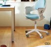喜迪世（SIDIZ） RINGO儿童学习椅学生学习椅子写字作业桌座椅家用可升降调节工学 天空蓝高配+脚踏+绿色椅套 晒单实拍图