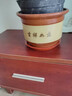 圣比莱陶瓷花盆大口径透气带托盘泥瓦盆陶土盆处理育苗紫砂陶瓷盆梅花盆 口径19+19两个盆 中等 实拍图