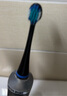 Panasonic 松下进口原装电动牙刷替换刷头（2支装）适配DP55/DP56/DP57 EW0801-K 黑色 实拍图