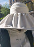 蕉下（beneunder）女士半包式贝壳防晒帽空顶遮阳帽子太阳帽防紫外线黑胶BM55624 晒单实拍图