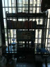蓝皙电脑桌台式家用书桌简约钢化玻璃书桌书架组合一体办公学习桌子 【单桌】黑面+黑架 120*60*75cm（尺寸必选） 实拍图