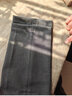 SIDISEN西裤男修身灰色西服裤商务休闲直筒正装男士上班秋冬季潮流西装裤 中灰色（秋冬款-平纹） 30 码（适合115-125斤） 实拍图