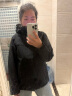 拓路者朱雀冲锋衣女三合一硬壳春秋防风防水保暖外套通勤户外旅行夹克 黑色-单冲无内胆 M 实拍图