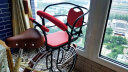 永久（FOREVER）宝宝加厚座椅加大后置儿童安全后座自行车儿童座椅bb椅子坐车椅子 后置宝宝椅黑红色+护网 实拍图
