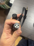 臻威（ZHENWEI）3.5mm转双卡侬母头音频线 XLR卡农公母电脑声卡接音响连接线功放调音台线0.5M 实拍图