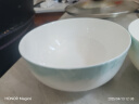 国玥景德镇骨瓷碗具家用陶瓷餐具整套釉下彩碗筷创意米饭碗具吃面大碗 云锦万里7英寸面碗1个装 实拍图