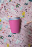 【JD速发】非一次性彩色玩具纸杯幼儿园儿童手工制作美术绘画搭建 混合50只 10色各5只 实拍图