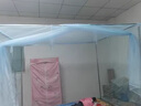 归隐全网新款防蚊加厚单门家用蚊帐15米卧室18m落地一开门18m 蓝色超密[蚊帐+支架] 适合[宽1.5米X2米长床] 实拍图