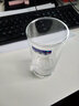 芸初 直升玻璃杯 办公室水杯 透明水杯果汁杯饮料杯牛奶杯啤酒杯白酒杯 泡茶喝水杯子 220ml 2只装 实拍图