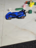 嘉业模型（JIAYE MODEL）兰博基尼V12合金跑车模型回力男孩儿童玩具车模摆件生日礼物  兰博基尼概念车V12 蓝 1:22 晒单实拍图