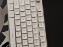 前行者机械手感键盘鼠标套装静音超薄巧克力键背光游戏电竞台式电脑笔记本外接有线商务防水办公打字 金属白色冰蓝光【静音升级版】 实拍图