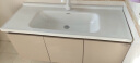 东鹏（DONGPENG）奶油风浴室柜组合陶瓷一体盆实木洗手台卫浴柜卫生间洗脸盆柜组合 80CM智能镜柜+陶瓷一体盆 晒单实拍图