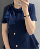 LANZOOM蓝族黑金小方糖手表女满天星时尚轻奢女士手表高级生日礼物送女友 【可代写贺卡】黑色钢琴带 实拍图
