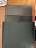 ACE COAT适用华为笔记本电脑包Matebook13内胆包14S保护套XPro14.2皮袋D16 墨绿色内胆包（不含电源包） MateBook 16s（16英寸）适用 实拍图