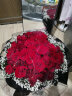 幽客玉品鲜花速递红玫瑰花束表白求婚送女友老婆生日礼物全国同城配送 52朵红玫瑰花束——我爱你 实拍图