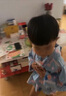 ibaby沙滩防晒衣 夏季女男童外套防晒服轻薄防紫外线亲子印花防晒C【 【儿童防晒】繁花莺语（120码） 实拍图