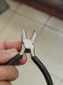 五羊一郎水口钳斜口钳电工具剪钳工业级模型剪小偏口斜嘴钳子剪线钳 加厚款 铬钒钢水口钳【5寸】 实拍图