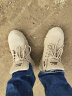 回力 Warrior 棉靴男士冬季保暖高帮休闲鞋 户外耐磨马丁靴防撞工装皮鞋 WPM(WZ)-0052 卡其 43 实拍图
