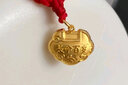 六福珠宝新年礼物黄金项链O字链足金素链锁骨链 计价B01TBGN0018 约2.36克 实拍图