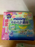 MOONY日本尤妮佳Moony婴儿湿纸巾宝宝柔湿巾新生儿手口专用原装进口 尤妮佳湿巾 76抽 8包 实拍图