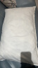 MUJI羽毛枕 星级酒店枕芯全棉羽绒羽毛枕柔软鸭毛枕头枕芯 48*74cm 实拍图
