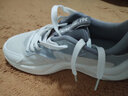361°男鞋运动鞋男春季新款凌云跑步鞋轻质网面透气软底361休闲鞋子男 羽毛白/光子灰 40 实拍图