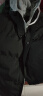 梵得西 棉衣男外套宽松潮流冬季面包服男学生青少年棉服女假两件情侣装 B09黑色 M（100斤以下） 晒单实拍图