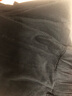 MUJI男女通用 针织 灯芯绒 宽松裤 无性别 男款女款 BEE04C1A 黑色 S-M 实拍图