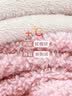 Hello Kitty女童外套秋冬儿童连帽羊羔绒加绒厚中大童保暖毛毛衣T068紫色140 实拍图