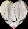 COCOBELLA预售新中式蕾丝拼接印花条纹衬衫女通勤立领衬衣SR0015 条纹 S 晒单实拍图