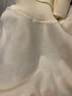 无印良品（MUJI）女式 颈部使用了棉的 可水洗高领毛衣 长袖打底针织衫 BAG15A2A 米白色 L (165/88A) 实拍图