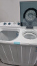 美的（Midea）洗衣机半自动双桶 MP120V513E 半自动洗衣机12公斤大容量 洗12kg+甩6kg 双缸双桶洗衣机 以旧换新 实拍图