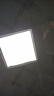 雷士（NVC） 集成吊顶灯30*30*60 led吸顶灯厨房灯卫生间嵌入式平板灯面板灯 18W 白光 银色边框 30*30cm 实拍图