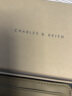 CHARLES&KEITHCK6-50680926包包女包菱格迷你卡包钱包 Taupe灰褐色 6个 实拍图