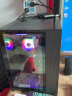 积至（EVESKY）海景房MINI 游戏机箱 台式机机箱 电脑主机箱 M-ATX主板/240水冷位 海景房MINI-黑色+3个冰川炫彩风扇 实拍图