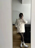 雪莱琼斯（Shelley Jones）白鸭绒羽绒服男冬季新款保暖加厚连帽羽绒衣日系潮牌宽松休闲外套 卡其色 XL 实拍图