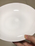 品来运骨瓷盘子菜盘家用纯白餐具碟子陶瓷餐盘套装骨碟饺子盘深盘圆型 8英寸常用菜盘【1个】 20.3cm 实拍图