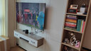 完美木匠 实木壁挂电视柜简约现代悬挂墙上机顶盒置物小户型卧室客厅悬空 灰色白门1米电视柜 实拍图