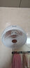 先科（SAST）免打孔厨房风扇壁挂电风扇挂壁式厕所壁扇循环扇家用挂墙卫生间遥控电扇浴室用墙壁摇头洗手间挂扇 白色机械款 实拍图